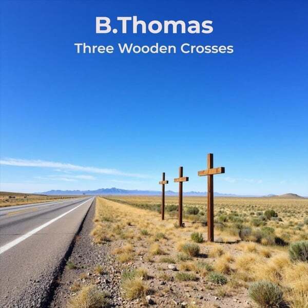 Cover art for Three Wooden Crosses